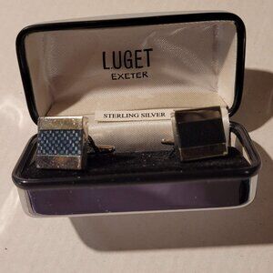 Men's Sterling Silver Cufflinks